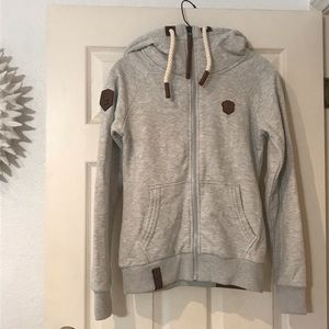 NAKETANO Full-Zip Hoodie Sweatshirt
